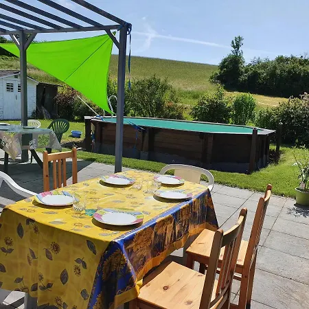 Du Pic 105m2 , 4 De Plain-pied Avec Piscine A Montfaucon